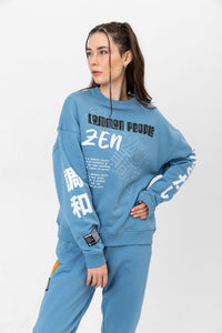 Zen Indigo Blue Sweatshirt