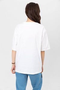 Heavyweight Off-White Oversized T-shirt