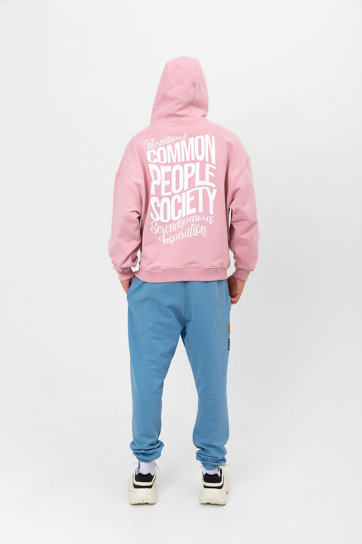 Society Pink Hoodie